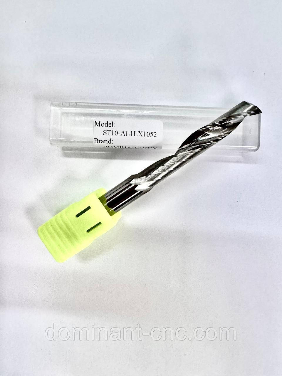 Фреза по алюмінію однозахідна 10*52*100 ААА