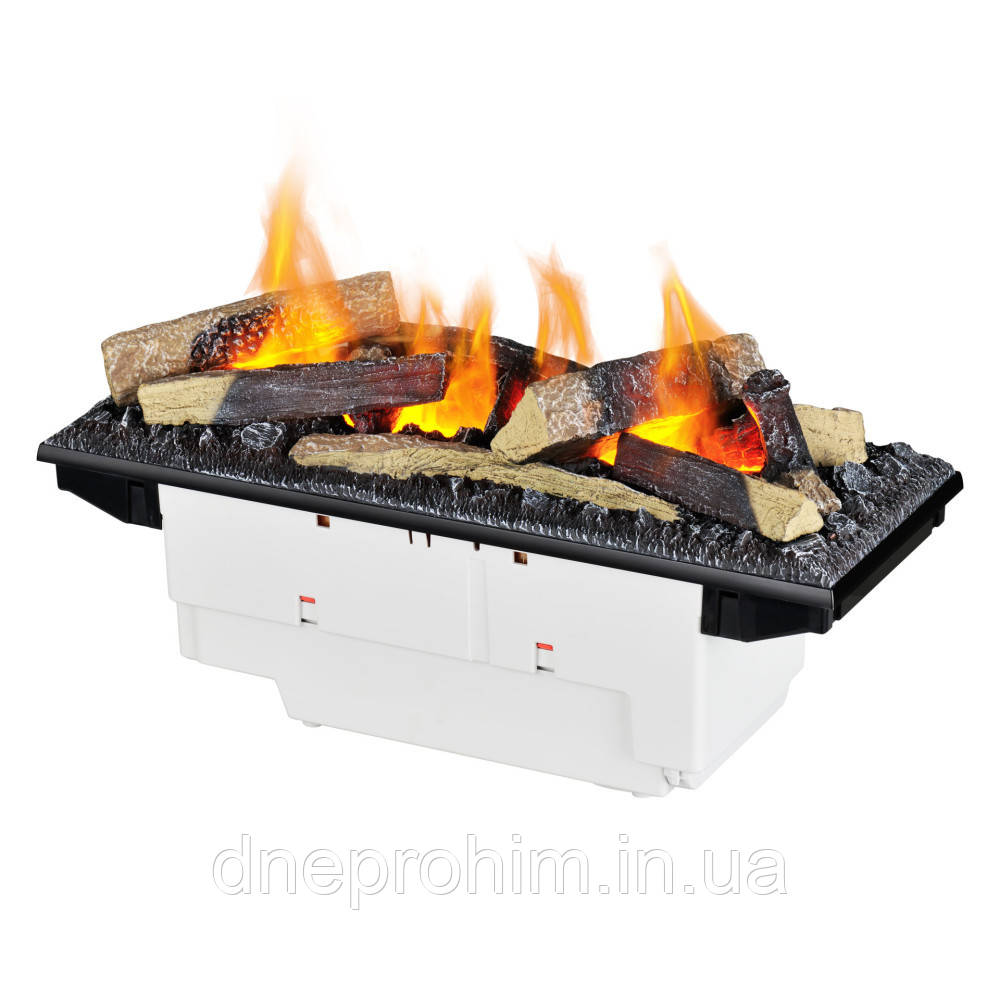 Електрокамін паровий Dimplex Opti-Myst Cassette 600 LED LOG зі справжнім 3D ефектом полумʼя, зі звуком та дровами (CAS400LNH-INT-6
