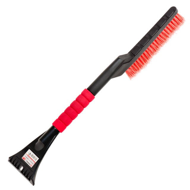 Щітка зі шкребком 61 см INTERTOOL