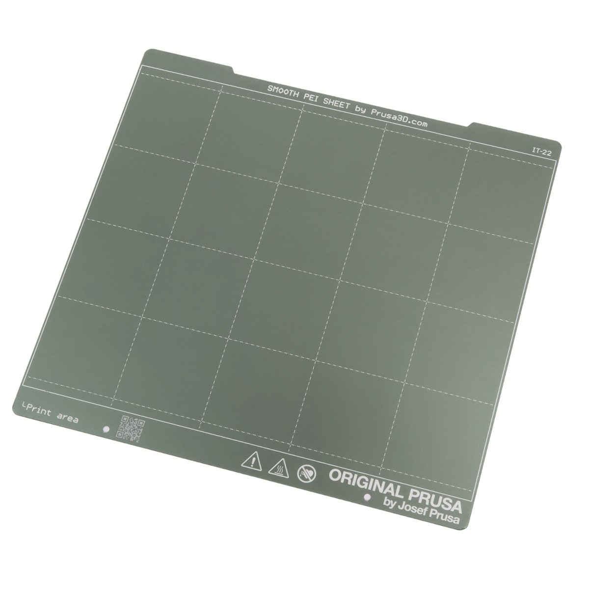 Оригінальна пластина стіл  з двостороннім PEI покриттям PRUSA Smooth PEI Steel Sheet (1697)