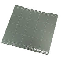 Пластина (стіл) 254*240*1.3мм з Гладким двостороннім PEI покриттям PRUSA Smooth PEI Steel Sheet (оригінал, 1697)