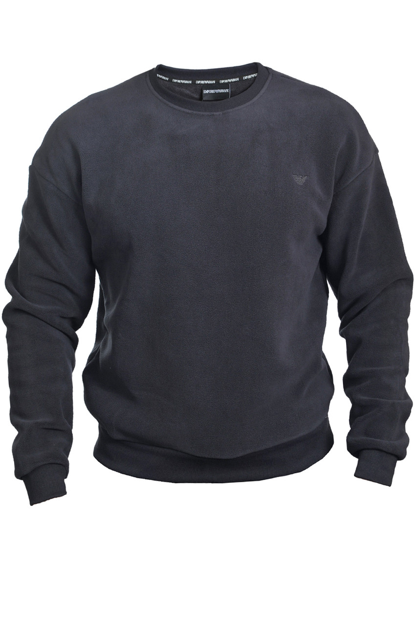 Світшот утеплений чоловічий Armani 25-G0072 темно-сірий 3XL