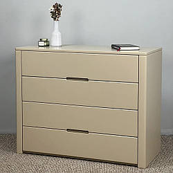 Дерев'яний комод "Орео" в кольорі Лате з фурнітурою Blum