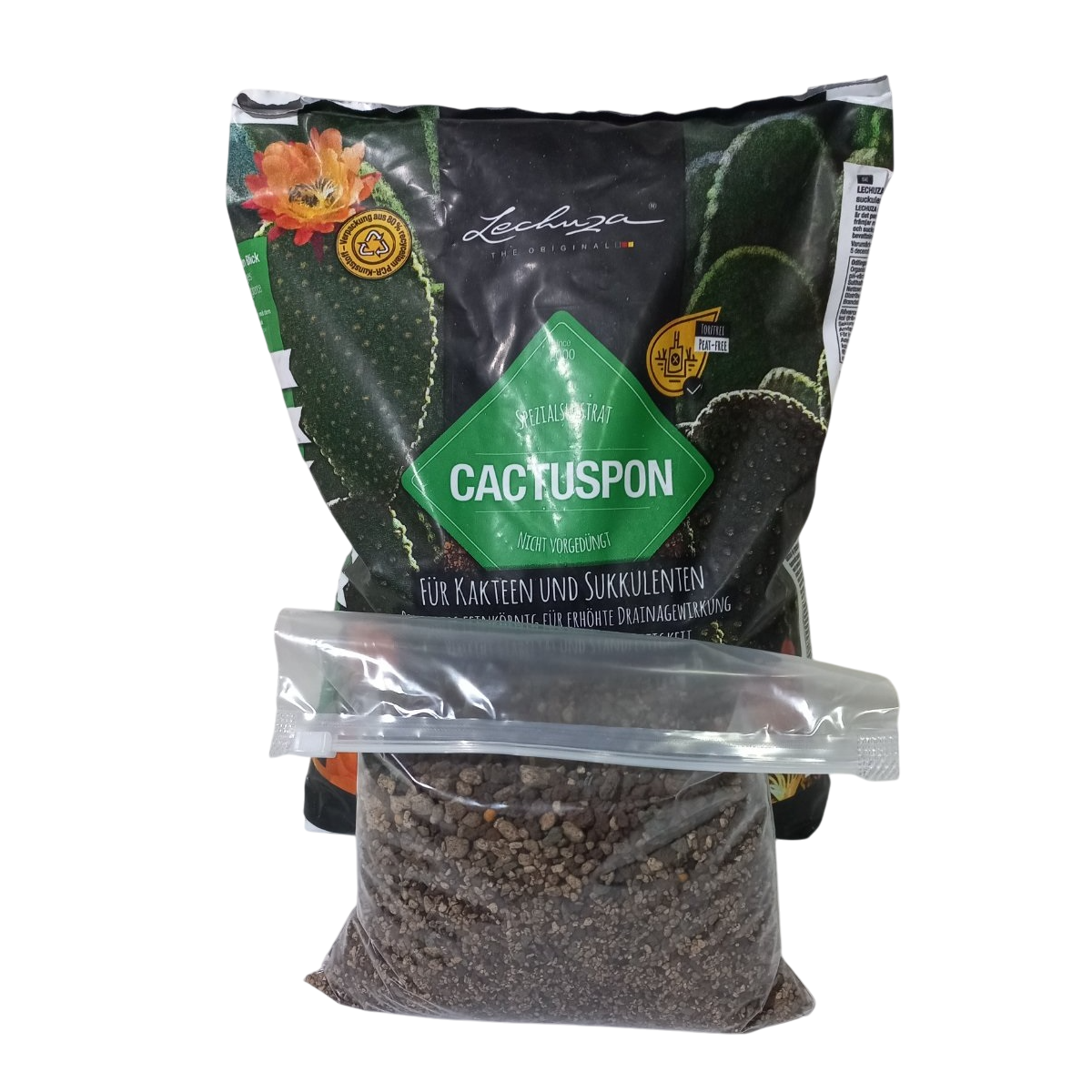 Субстрат Lechuza CactusPON 1 л для кактусів і сукулентів (Лечуза) ручне фасування