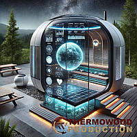 Які сауни буде виробляти Thermowood Production в 2050 році? Сауна майбутнього: передові технології та глибока персоналізація. Фото, відео