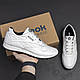 Чоловічі шкіряні кросівки Reebok (Рибок) Classic White Pearl, чоловічі спортивні туфлі білі, кеди, фото 6