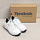 Чоловічі шкіряні кросівки Reebok (Рибок) Classic White Pearl, чоловічі спортивні туфлі білі, кеди, фото 7