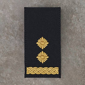 Погон НГУ підполковник синій 10.0 х 5.0