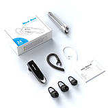 Блютуз гарнітура New Bee , long life battery Black, фото 6
