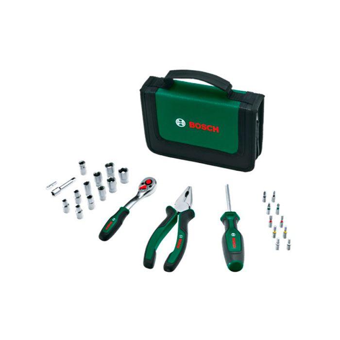 Набір ручних інструментів BOSCH "Мобільність" 26 предметів (1600A02BY2), фото 1