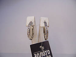 Срібні жіночі сережки 4,67 г.