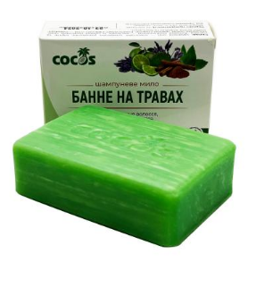 Шампуневое мыло Банное на травах 130 гр