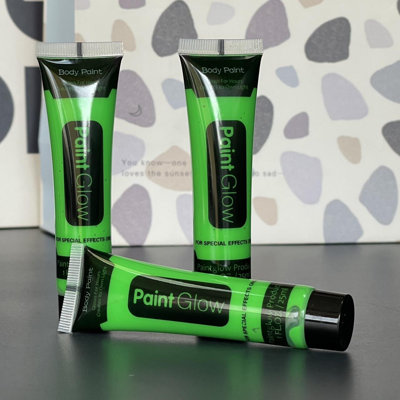 Грим для обличчя "Glow Paint", Хелловін, 25 мл, Краска для лица, фото 1