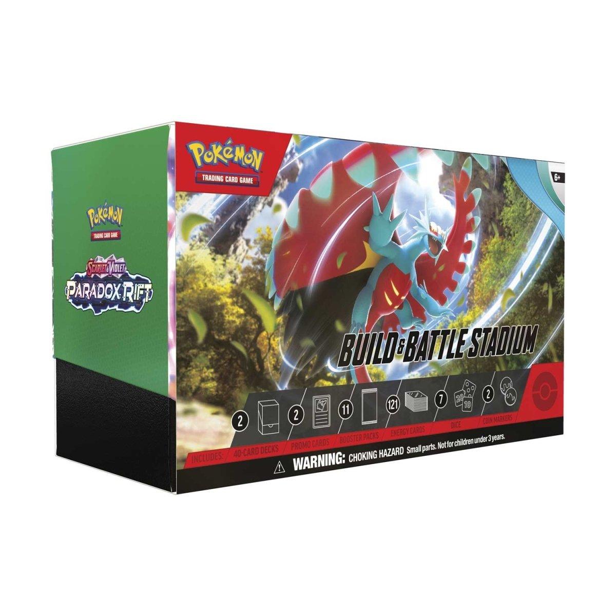 Pokemon TCG Колекційна карткова гра SV04 Paradox Rift Build & Battle Stadium