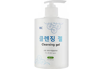 Очищаючий гель для вмивання IBC Cleansing gel для всіх типів шкіри 500 мл салонів краси, медицини, макіяжу