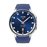 Розумний годинник NO.1 DT WATCH X з можливістю під'єднати навушники (Сріблястий), фото 3