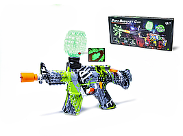 Автомат на гелієвих орбізах 555-1Y акумуляторний з неоновими кулями, 14+.