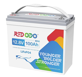 Акумуляторна батарея LiFePO4 Redodo 12V 100Ah, 1280Wh, BMS 100A