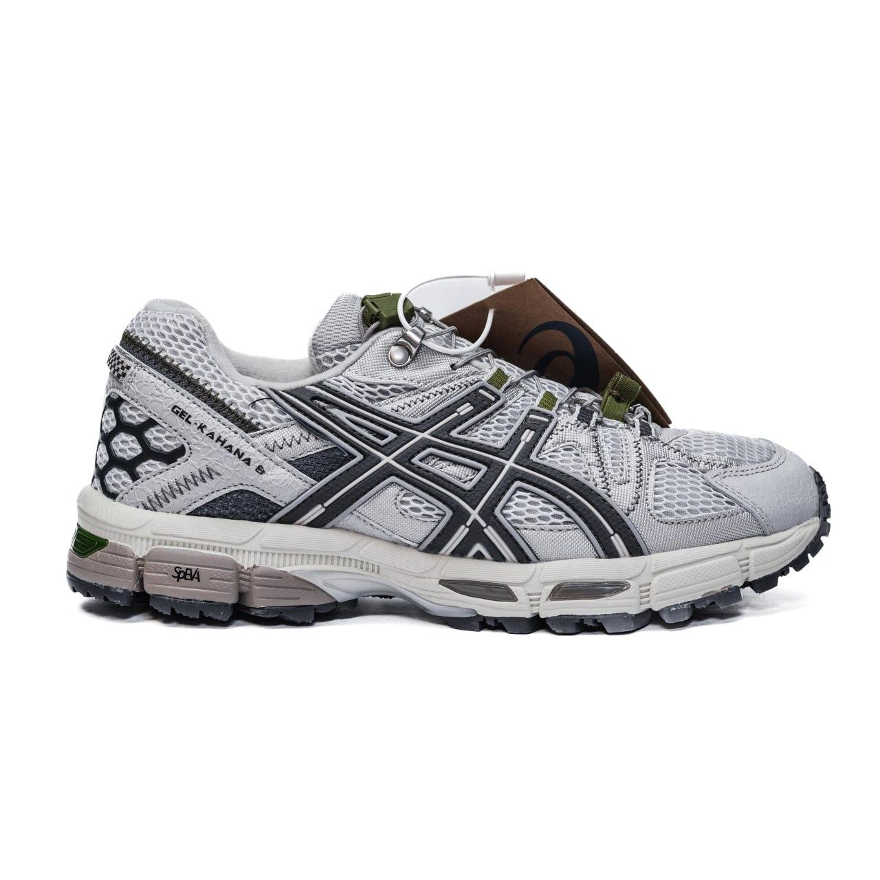 Кросівки чоловічі сірі зимові Asics Gel Kahana-8 Beige Grey Winter Fur (19255), фото 1