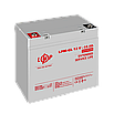 Гелевий акумулятор LPM-GL 12 V 45 Ah для ДБЖ резервного живлення й сонячних батарей тривалий термін експлуатації, фото 3