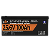 Акумулятор LiFePO4 24 V 100 Ah 2560 Wh Smart BMS Bluetooth для систем живлення і сонячних станцій, фото 3