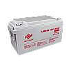 Гелевий акумулятор LogicPower 12 V 65 Ah для ДБЖ сонячних батарей і резервного живлення тривалий термін, фото 6