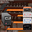 ДБЖ із правильною синусоїдою 12 V LPY-B-PSW-800VA+ (560 Вт) 5A/15A, фото 7