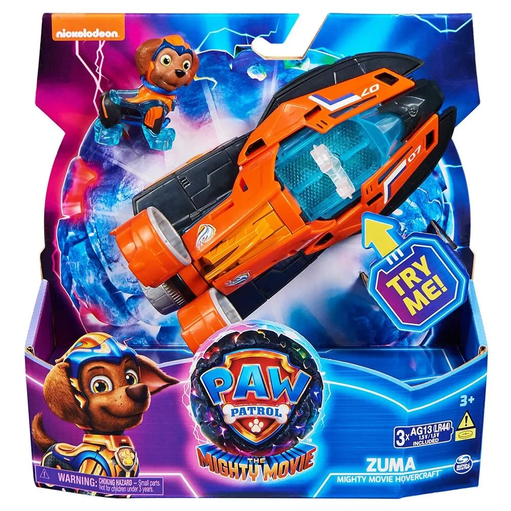 Ігровий набір PAW Patrol The Mighty Movie Рятувальний автомобіль-трансформер з водієм Зума