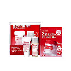 Набір мініатюр засобів з колагеном та лактобактеріями Medi-Peel Red Lacto Collagen Cleansing Trial K