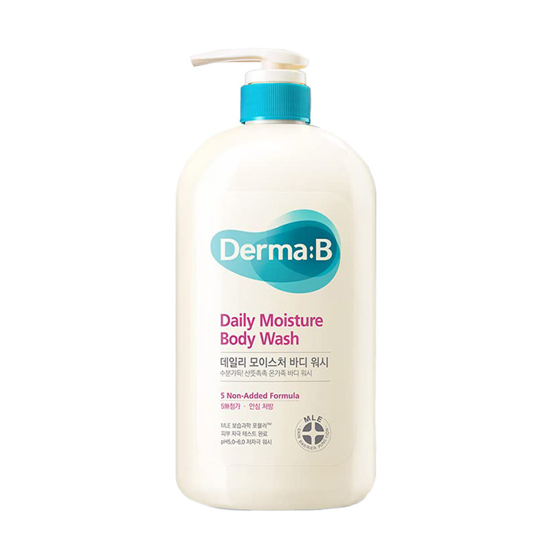 Гель для душу Derma:B Daily Moisture Body Wash Fresh Peach 1000 ml, фото 1