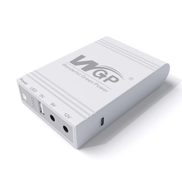 UPS-повербанк для роутера - зовнішній акумулятор (powerbank) 5/9/12V 32.56Wh білий (106769)