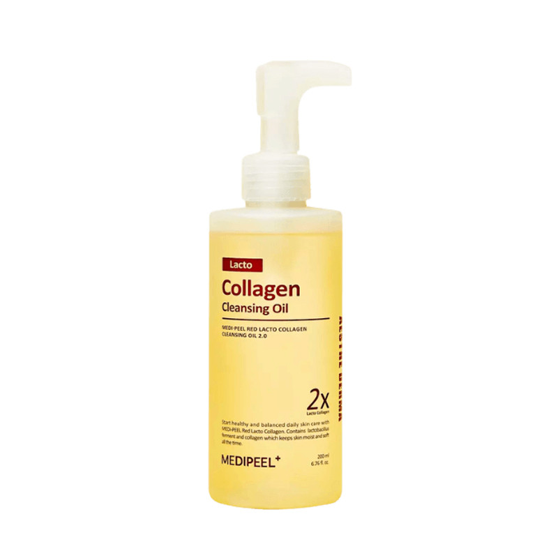Олія гідрофільна з лактобактеріями і колагеном Medi-Peel Red Lacto Collagen Cleansing Oil 200 ml