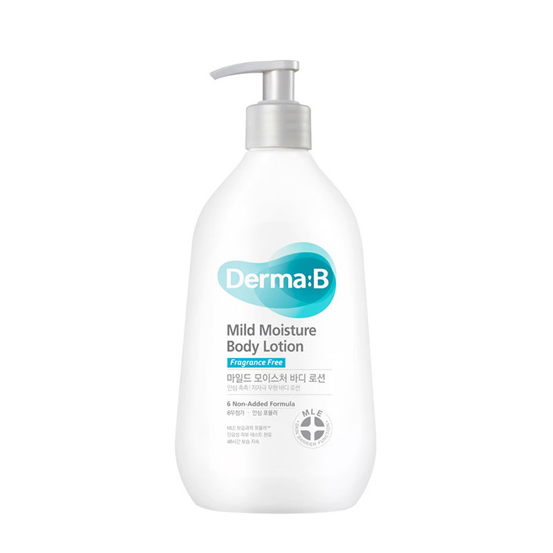 Лосьйон для тіла зволожувальний Derma:B Mild Moisture Body Lotion 400 ml
