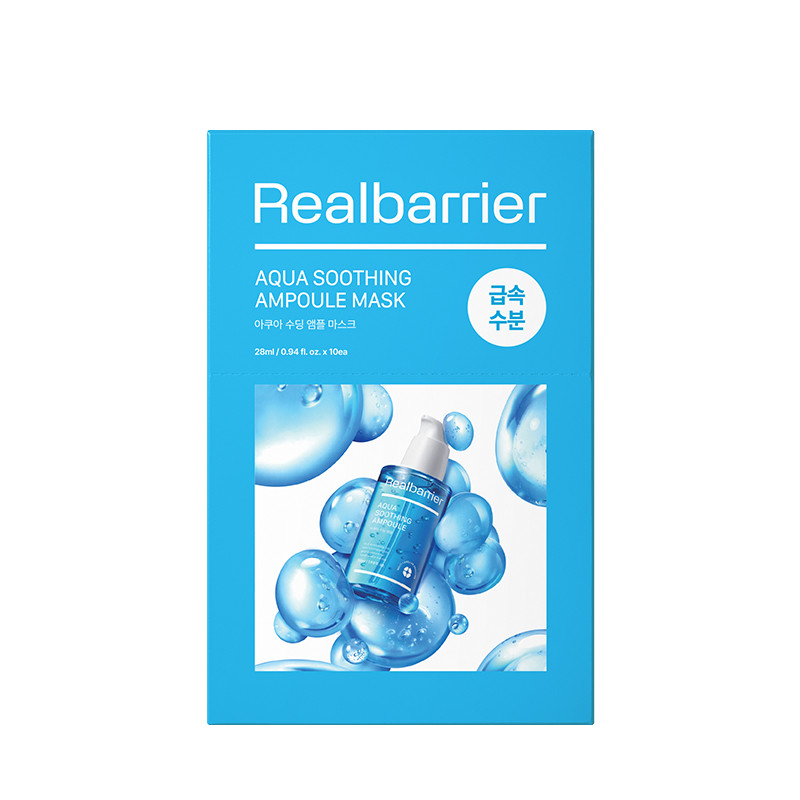 Маска тканинна заспокійлива Real Barrier Aqua Soothing Ampoule Mask 28mlх1ea