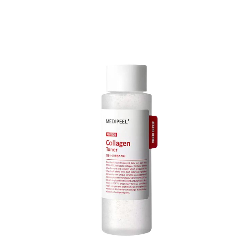 Тонер заспокійливий з колагеном та лактобактеріями Medi-Peel Red Lacto Collagen Soothing Essence Toner 200 ml