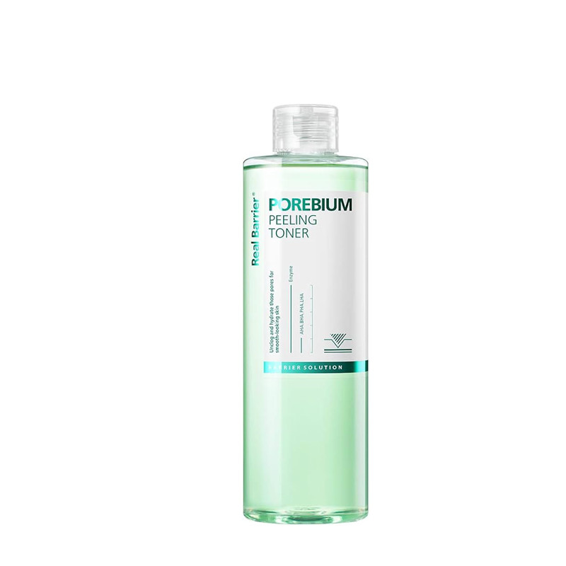 Пілінг-тонік ензимний для боротьби з чорними цятками Real Barrier Pore Bium Peeling Toner 305ml