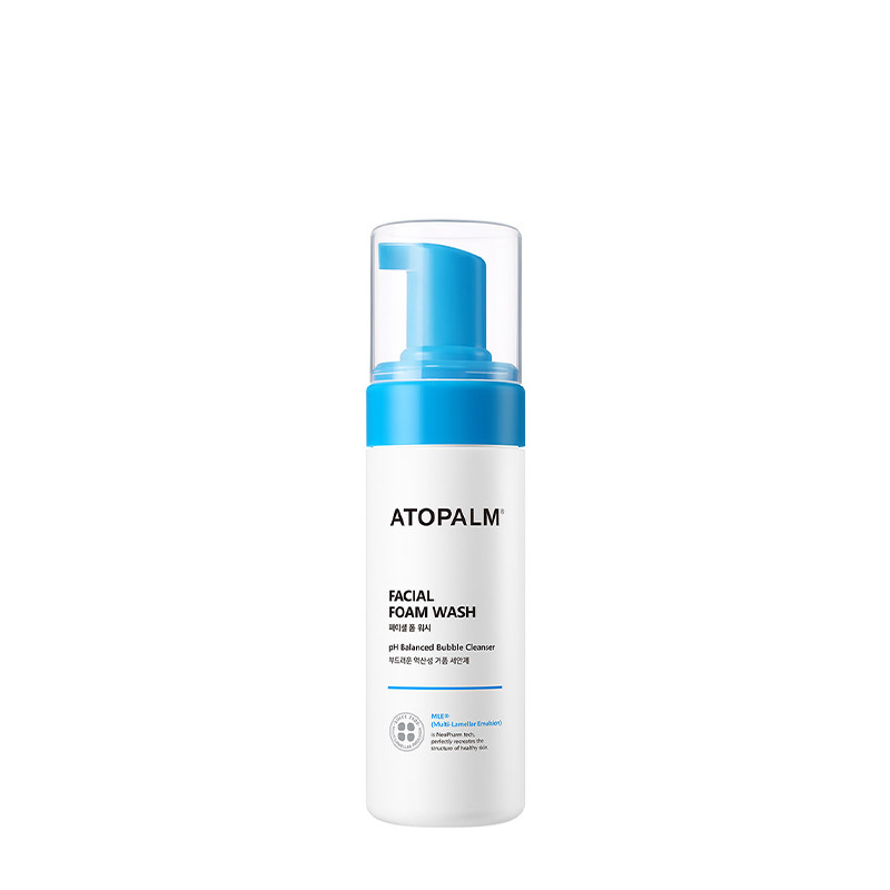 Пінка для вмивання обличчя з керамідами ATOPALM Facial Foam Wash 150 ml
