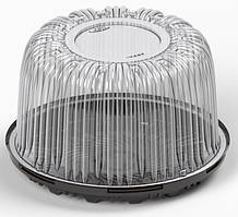 Упаковка для торта Ø196 мм. h=116 мм. 2400 мл. коричневе дно (арт.112UK/22)