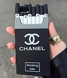 Силіконовий чохол для iPhone SE 2022/2020/8/7 - Cigarette, Чорний, фото 3