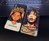 Силіконовий чохол для Samsung Galaxy А50 - Graffiti Hair (Дівчина з намистом), XIX, фото 3