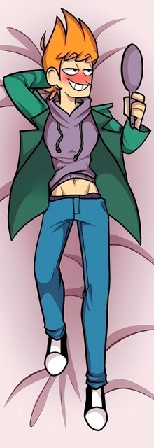 Дакимакура 150 х 50 см Метт Matt Eddsworld Подушка + наволочка одноостороння, фото 1