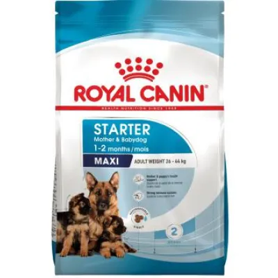 Сухий корм для цуценят та годуючих самок великих порід Royal Canin (Роял Канін) Maxi Starter 4 кг, фото 1