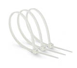 Стяжка кабельна нейлонова універсальна хомут білого кольору 3,6х250мм для фіксації кабелів кріплення до несучих поверхонь уп100шт, фото 10