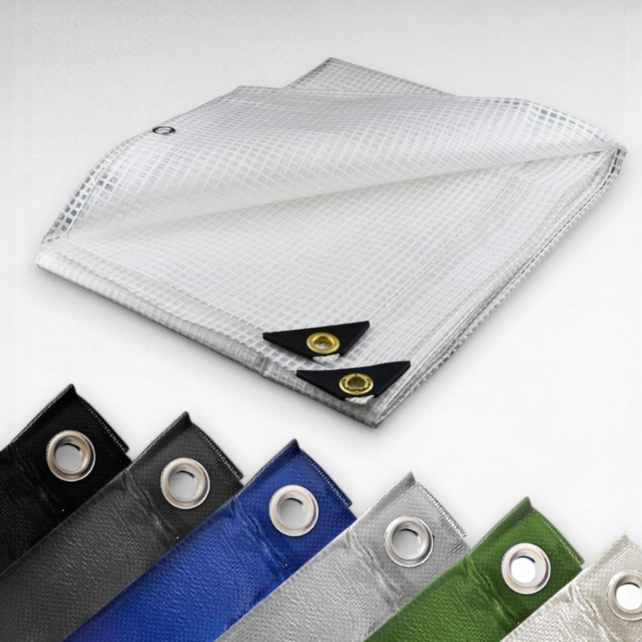 Тент армований прозорий LENO CRISTAL 100 г/м² 4х6м