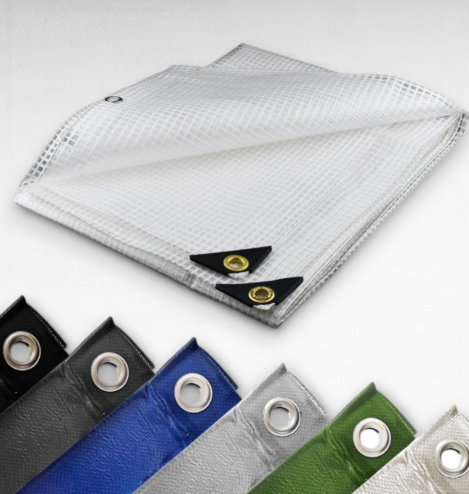 Тент армований прозорий LENO CRISTAL 100 г/м² 5х8м