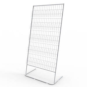 Стійка з притискними кишенями 5 секцій (45 кишень), біла