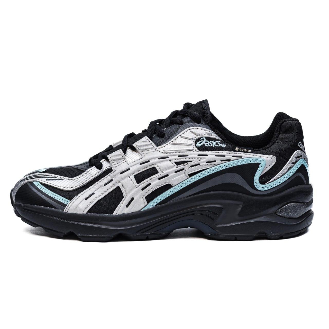 Кросівки чоловічі чорні зимові Asics Gel-Preleus Black Grey Blue Gore-Tex Winter Termo (19391), фото 1