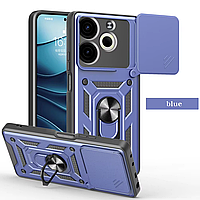PC + TPU чохол Camshield Armor для Tecno Pova 6 Neo/синій