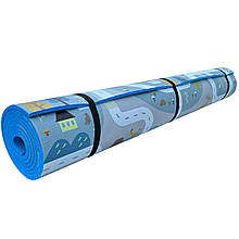 Дитячий килимок 3000х1200х8мм, «Лісове містечко», теплоізоляційний, ігровий, розвиваючий килимок