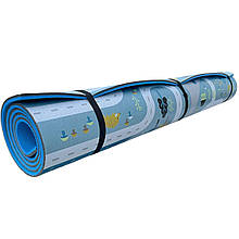 Дитячий килимок 2000х1200х11мм, «Лісове містечко», теплоізоляційний, ігровий, розвиваючий килимок